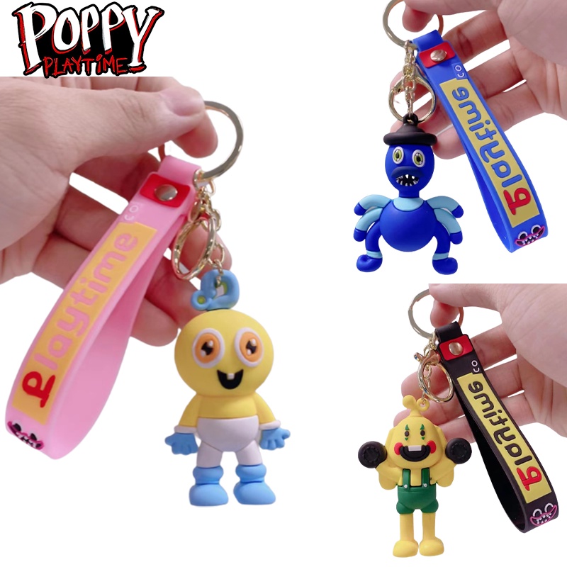 Móc khóa ba chiều hình hoạt hình Poppy Playtime cha mẹ killy làm quà tặng cho trẻ