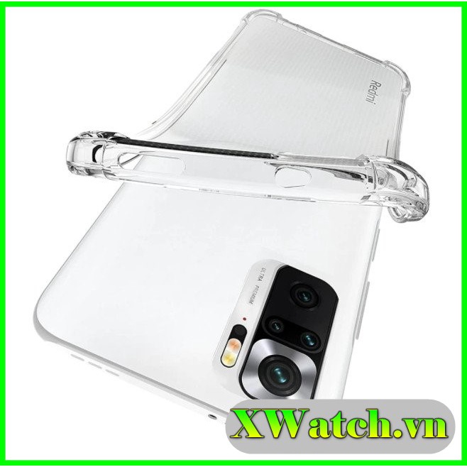 Ốp Lưng Silicon Chống va đập Xiaomi Mi 11T pro Note 10 4G 5G Note 10 pro Mi 10T pro Poco X3 x3 pro .. trong suốt