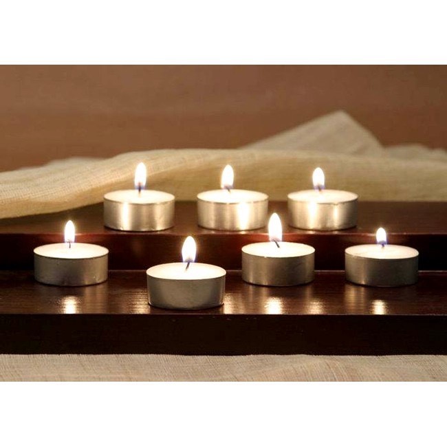 SỈ 200 VIÊN NẾN LOẠI 1 - TEALIGHT CHÁY ĐỦ 4 TIẾNG (100 viên)