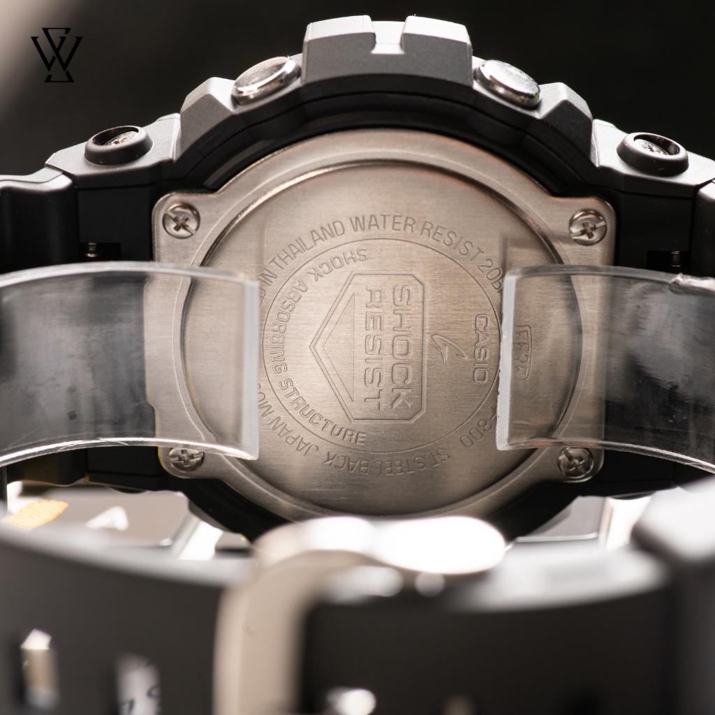 Đồng Hồ Điện Tử Nam Casio G-Shock WATCHSTORE GA-800-1ADR Thiết Kế Mặt Kính Khoáng 48.5mm, Vỏ Và Dây Nhựa Bền Bỉ