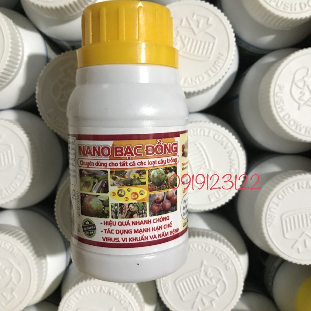 Nano Bạc Đồng – Hạn Chế Vi Khuẩn, Nấm Bệnh