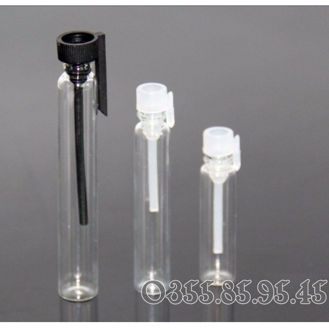 10 Chai chiết mẫu thử, lọ đựng dầu thơm, nước hoa vial 1ml 2ml 3ml