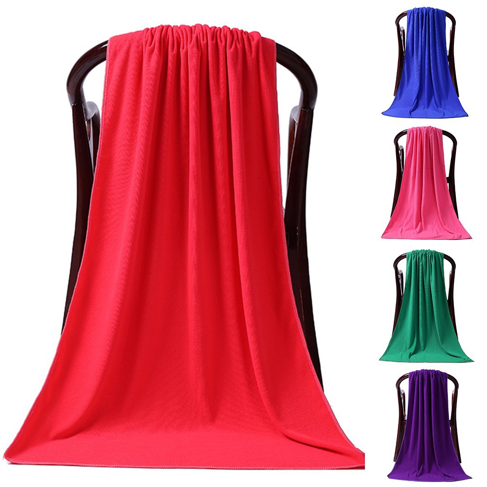 Khăn tắm cỡ lớn 80x180cm nhanh khô thấm hút tốt