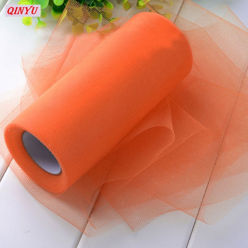 Cuộn Vải Tuyn 6 &quot;X 25 Yd Trang Trí Tiệc Cưới / Giáng Sinh / Tiệc Sinh Nhật / Giáng Sinh
