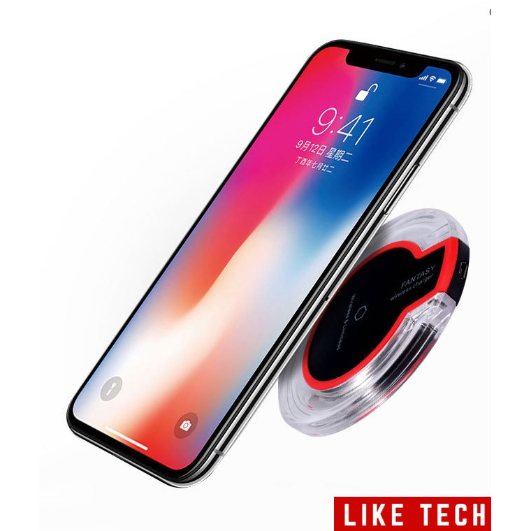 Đế sạc nhanh không dây tiện dụng cho iPhone X / XS Max XR 8 Plus / Samsung Chuẩn QI