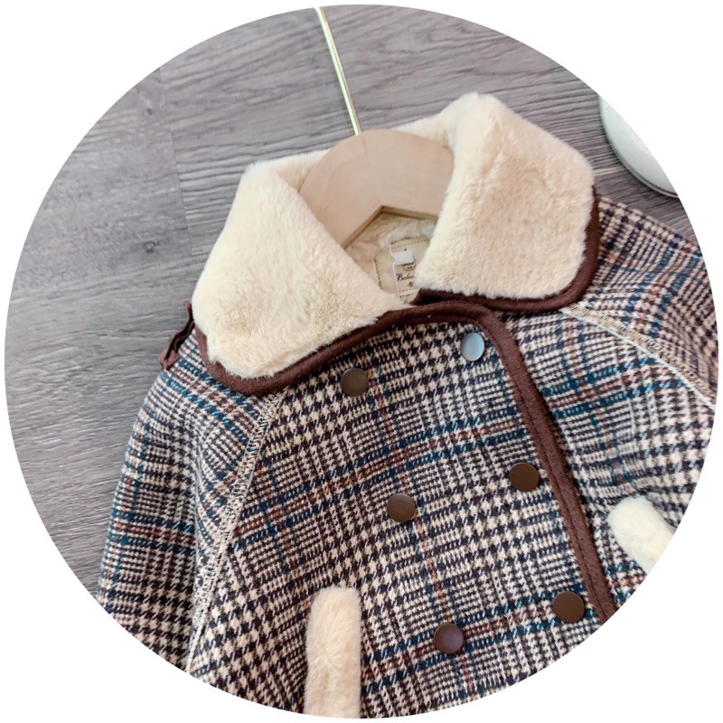 Áo khoác dạ phong cách Hàn quốc