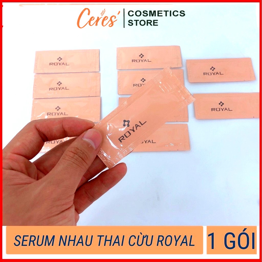 Serum nhau thai cừu - tinh chất dưỡng trắng cấp ẩm da nhật bản royal placenta | BigBuy360 - bigbuy360.vn