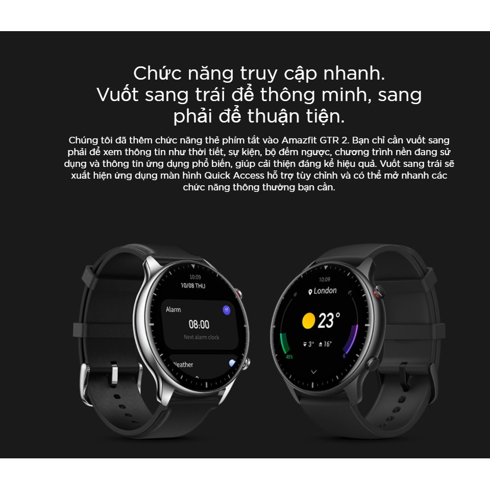 Đồng Hồ Thông Minh Amazfit GTR 2 - Có Tiếng Việt - Nghe Cuộc Gọi - BH 12 Tháng 1 đổi 1