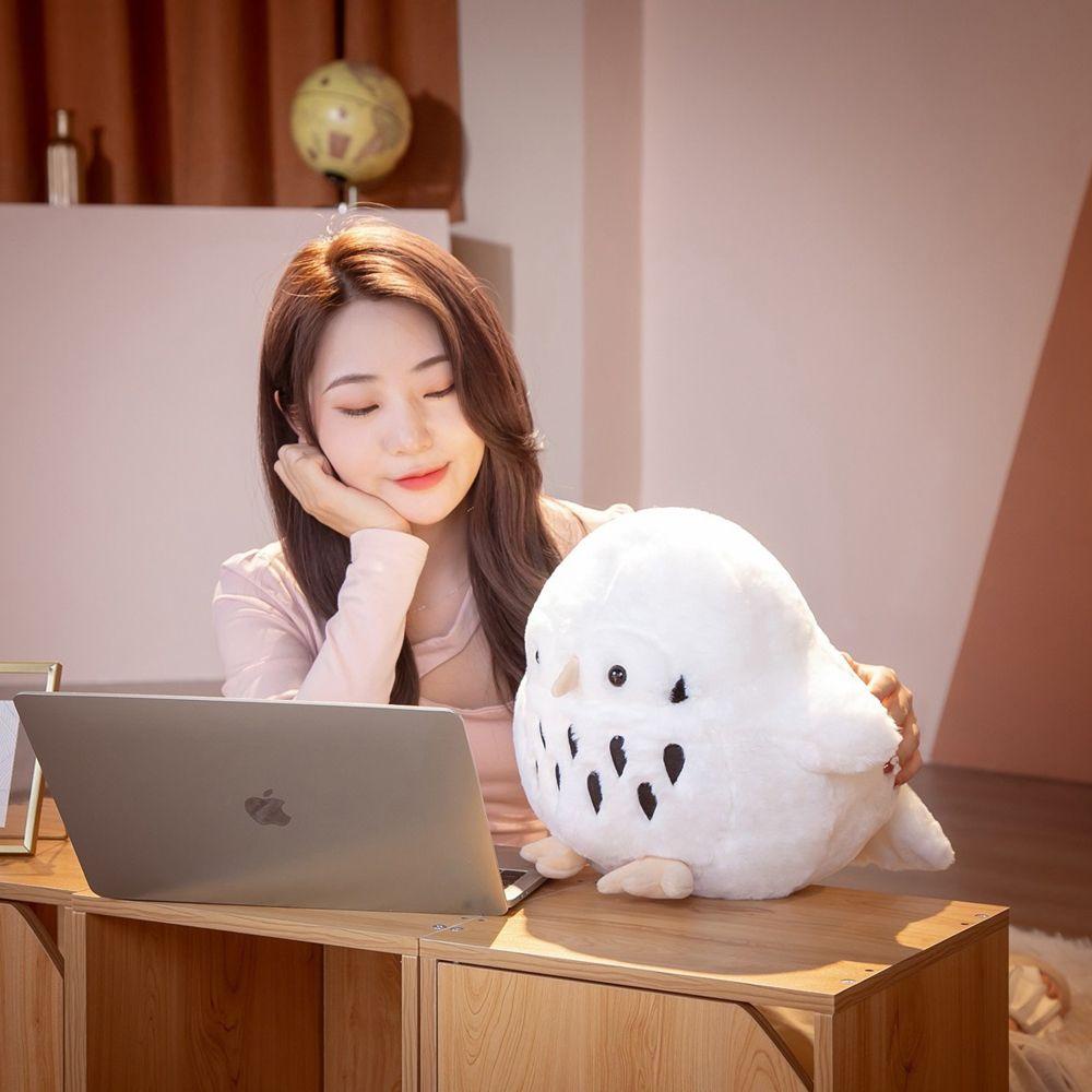 Cú Nhồi Bông Hoạt Hình Trang Trí Phòng Ngủ