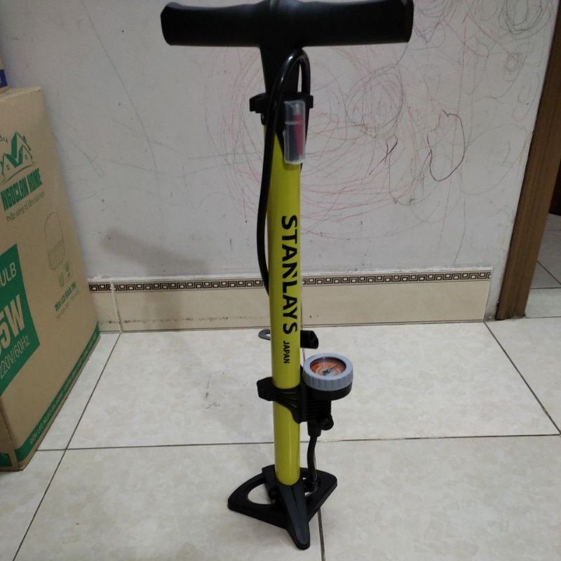 Ống bơm lốp xe đạp xe máy stanley
