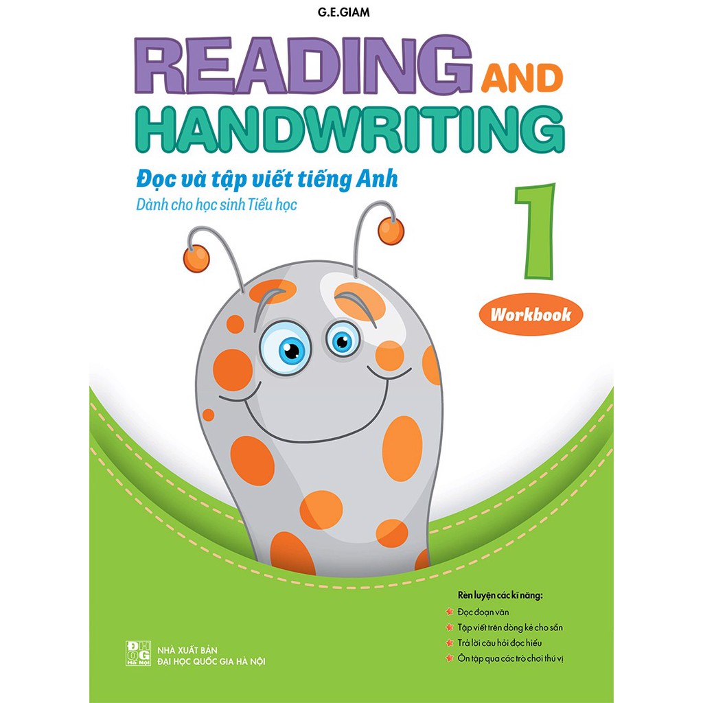 Sách: Combo Reading And Handwriting - Đọc Và Tập Viết Tiếng Anh Dành Cho Học Sinh Tiểu Học