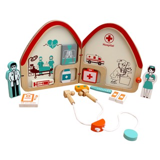 Đồ chơi gỗ Winwintoys - Bé tập làm bác sĩ 65242
