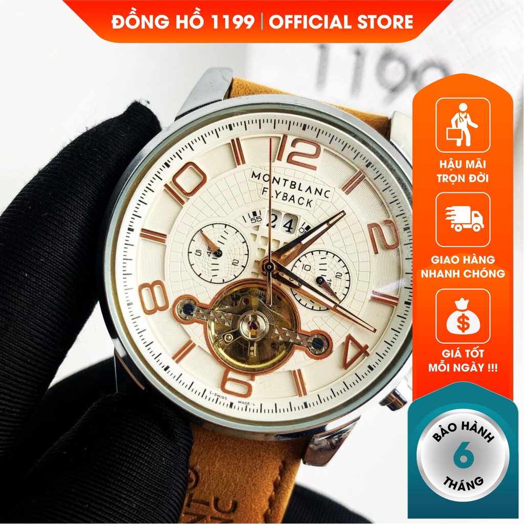 [QUÀ TẶNG] Đồng hồ cơ - Đồng Hồ Nam Dây Da Chống Xước Máy Chuẩn Chất Liệu Cao Cấp Bảo Hành 6 Tháng 1229 - 1199 Watches | BigBuy360 - bigbuy360.vn