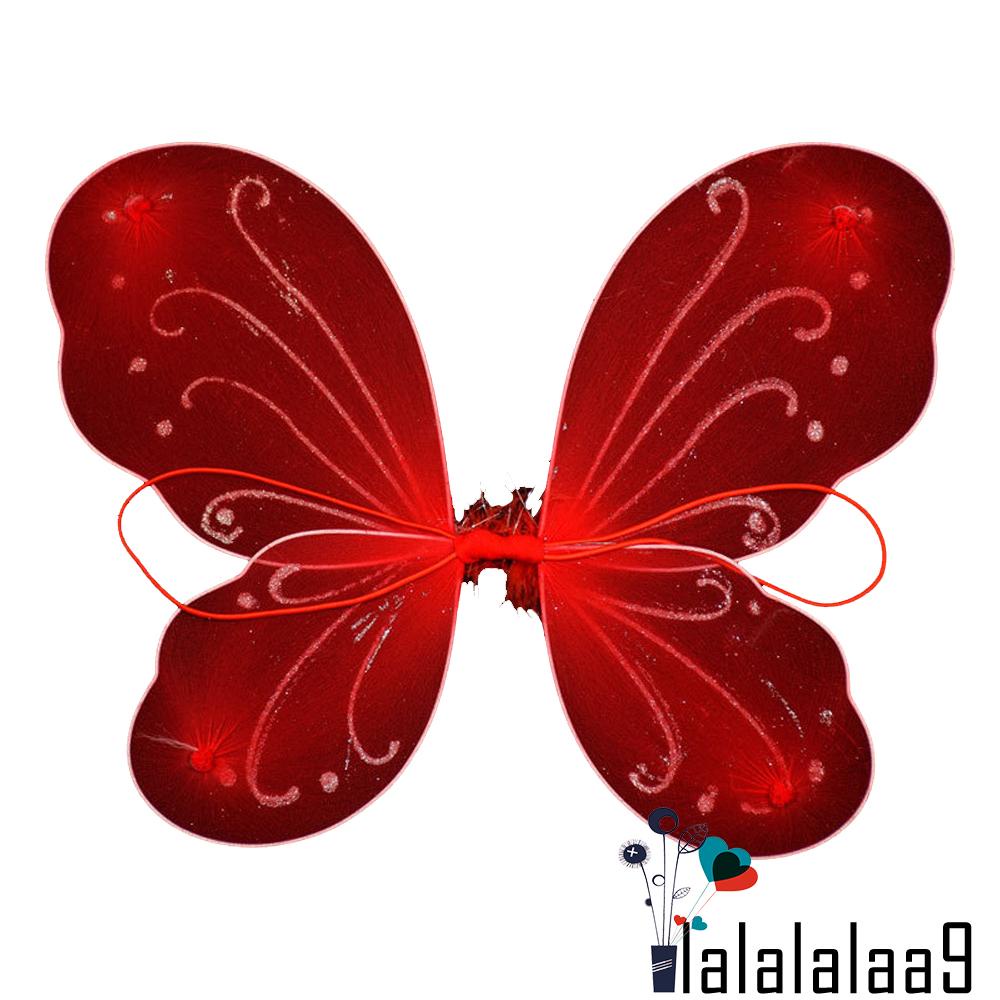 Set Cánh Bướm Và Chân Váy Xòe Hóa Trang Cho Bé Gái