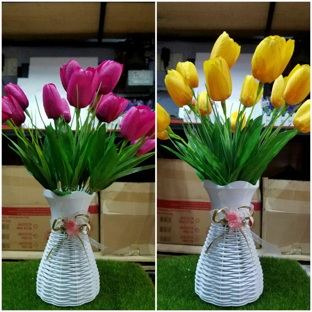 Bình hoa tulip