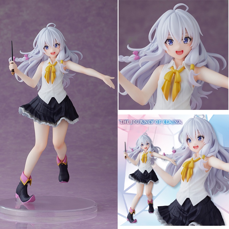 Mới Nhất Đồ Chơi Mô Hình Nhân Vật Taito Coreful Majotabi Wandering The Journey Elaina Bằng PVC 20cm
