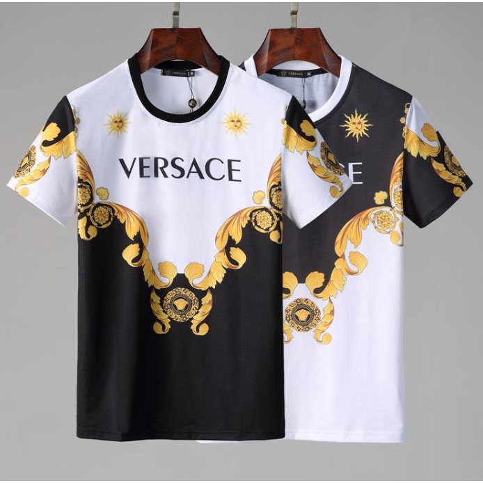 Áo Thun Cotton Tay Ngắn Cổ Tròn In Họa Tiết Cá Tính Thời Trang Unisex 31