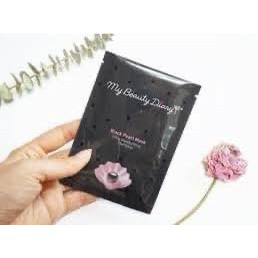 Hộp 8 Miếng My Beauty Diary Black Pearl Mask - Mặt Nạ Ngọc Trai Đen