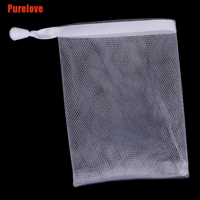 Túi Lưới Nylon Đựng Xà Phòng Tẩy Tế Bào Chết Tiện Dụng