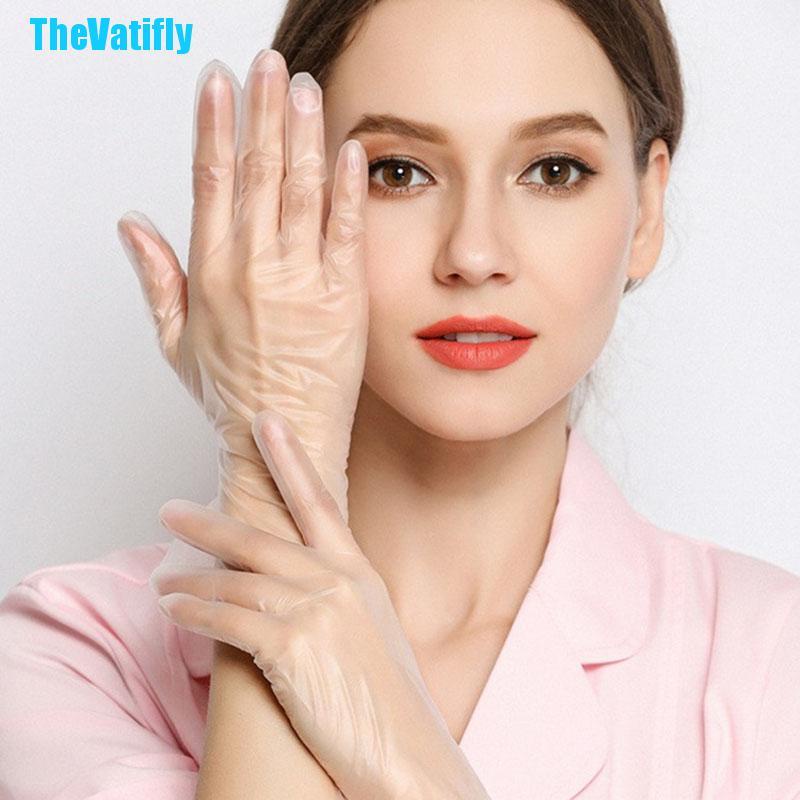 Bộ 100 Găng Tay Nhựa Dùng Một Lần Tiện Dụng