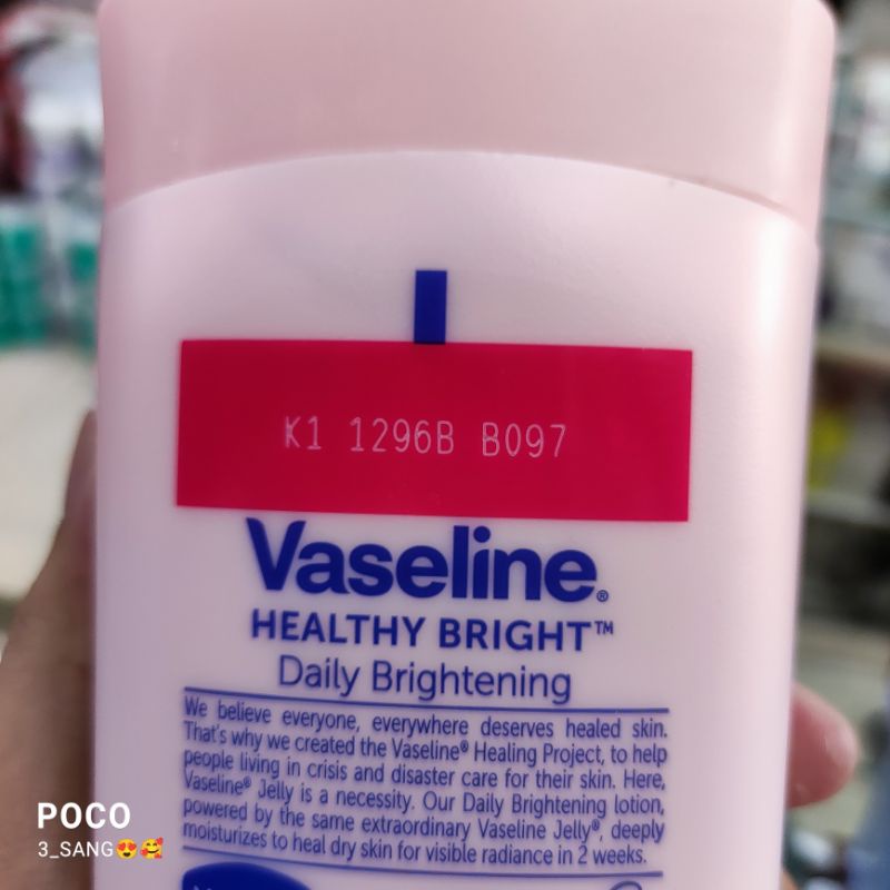 Body Lotion Vaseline 600ml