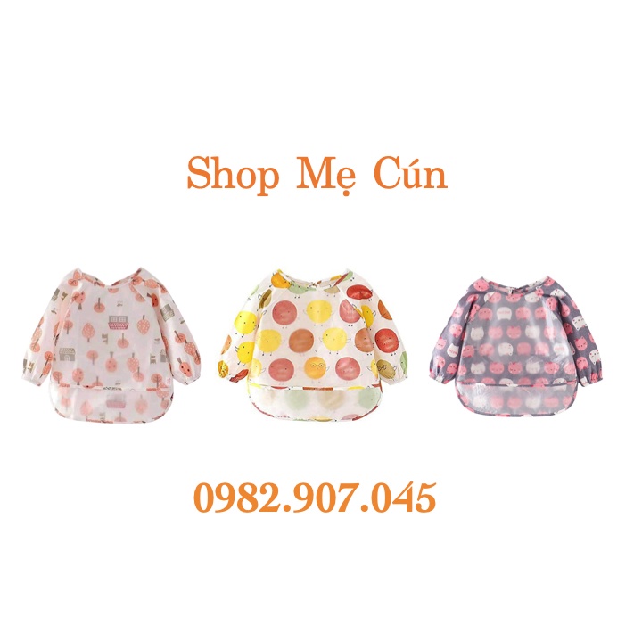 Yếm ăn dặm cotton Mastela cao cấp