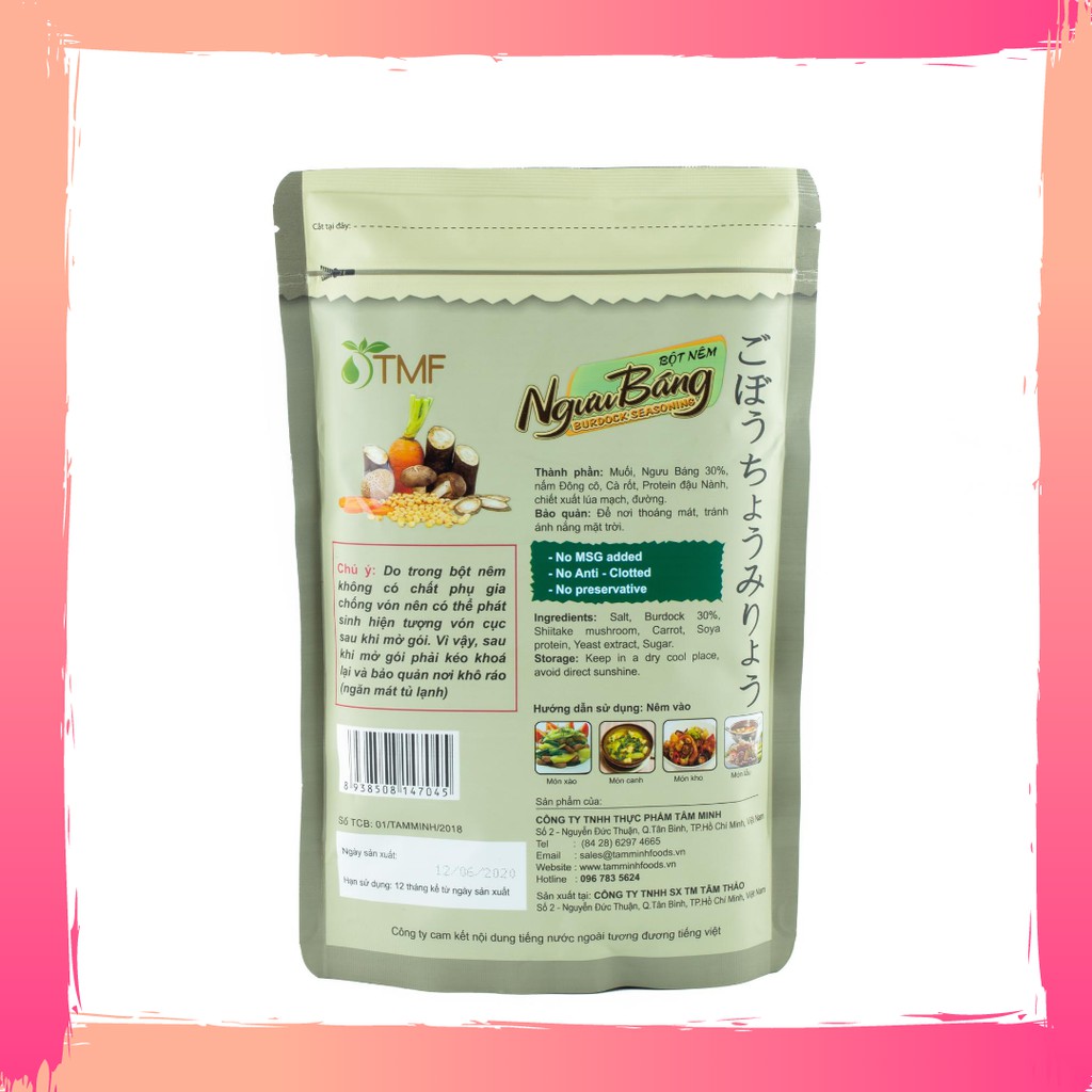 BỘT NÊM CHAY NGƯU BÁNG 1KG - LÁ TÍA TÔ