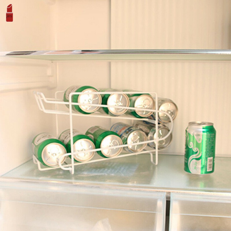 Giá Đỡ Lon Nước Ngọt / Bia / Lon Soda Sắp Xếp Gọn Gàng Cho Nhà Bếp