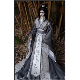 Rập may đồ búp bê BJD - size 1/3 - kiểu cổ trang