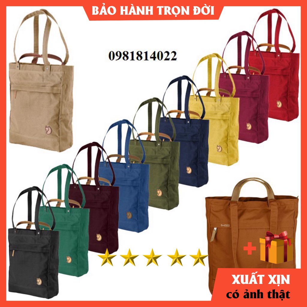 Túi Fjallraven Kanken Totepack No.1 chất liệu G1000 không thấm nước⚡️