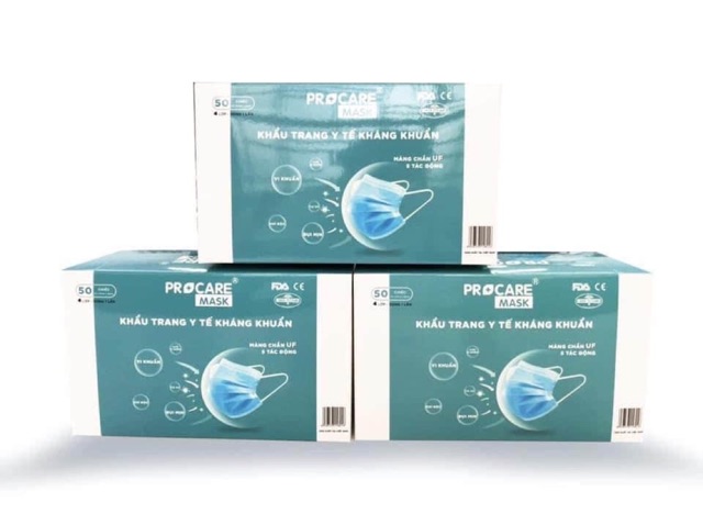Hộp Khẩu Trang Y Tế 4 Lớp,Hộp 50 Chiếc Tác Dụng Kháng Khuẩn,Lọc Khói Bụi Độc Hại..[HÀNG CÓ SẴN] | BigBuy360 - bigbuy360.vn