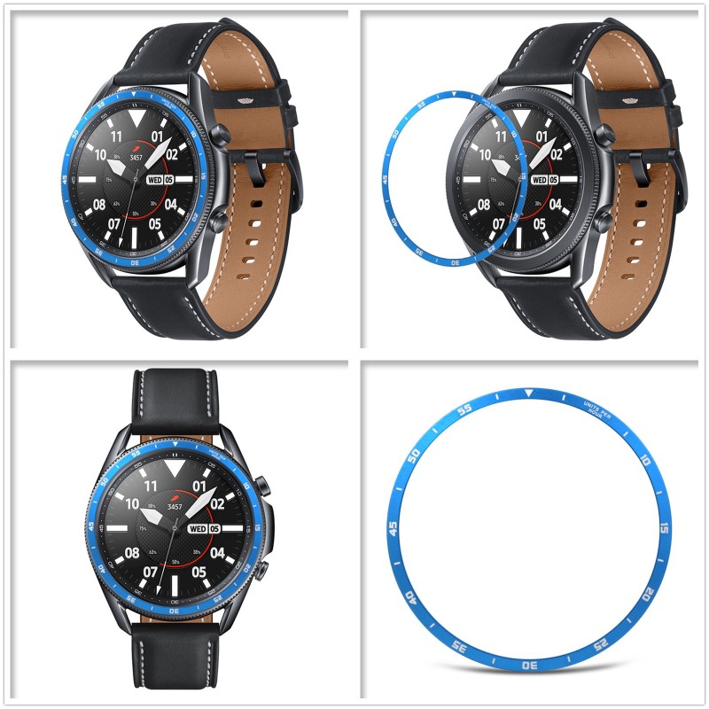 Vòng Kim Loại Bảo Vệ Mặt Đồng Hồ Thông Minh Samsung Galaxy Watch 3 45mm 41mm