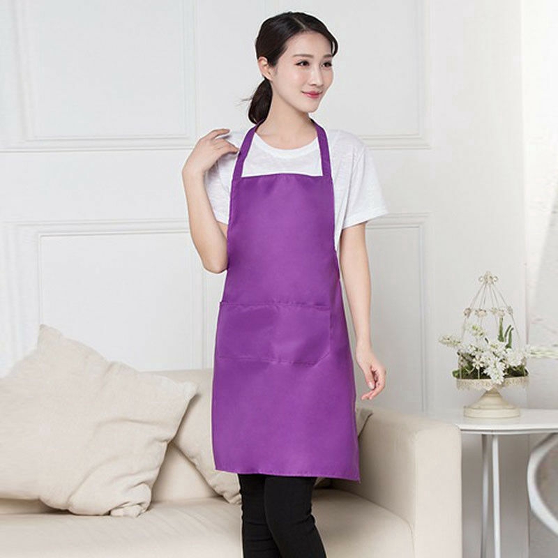 Tạp Dề Nấu Ăn Có Túi Thời Trang Cho Nam Nữ