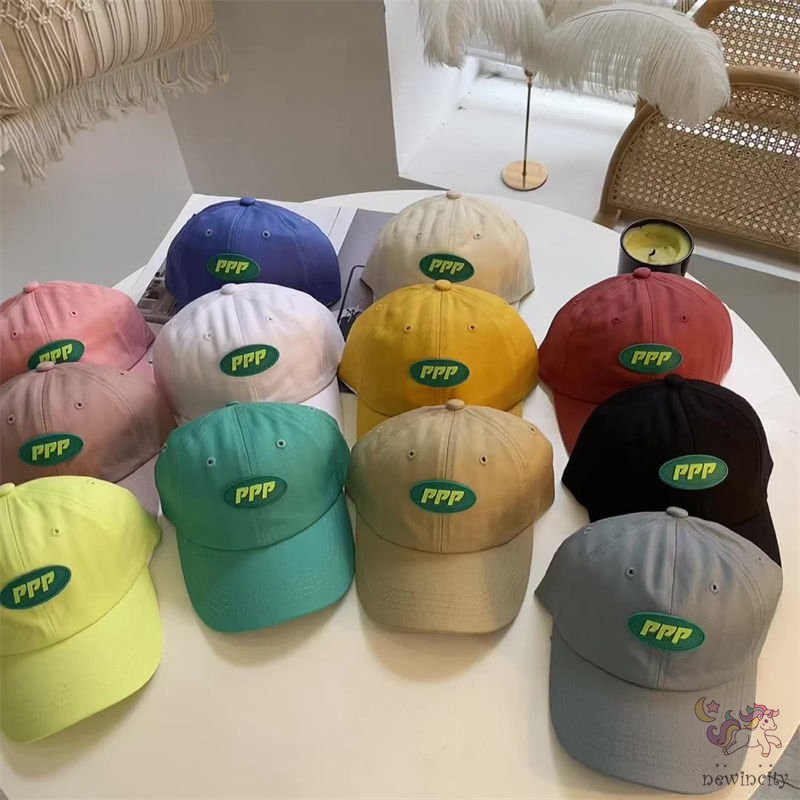 Mũ lưỡi trai in họa tiết chữ phong cách Hàn Quốc dành cho bé