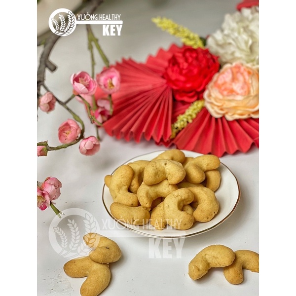 BÁNH COOKIES BỌC HẠT ĐIỀU HEALTHY DÀNH CHO NGƯỜI GIẢM CÂN, ĂN KIÊNG, CHẾ ĐỘ EATCLEAN. TẬP GYM,..