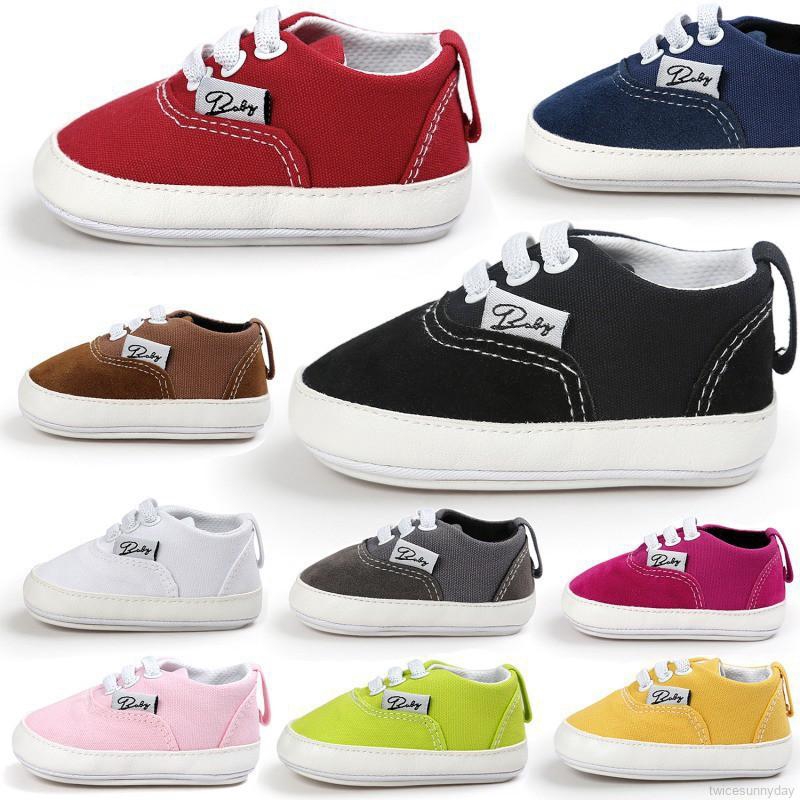 Giày sneaker đế mềm chống trơn dành cho bé trai và gái