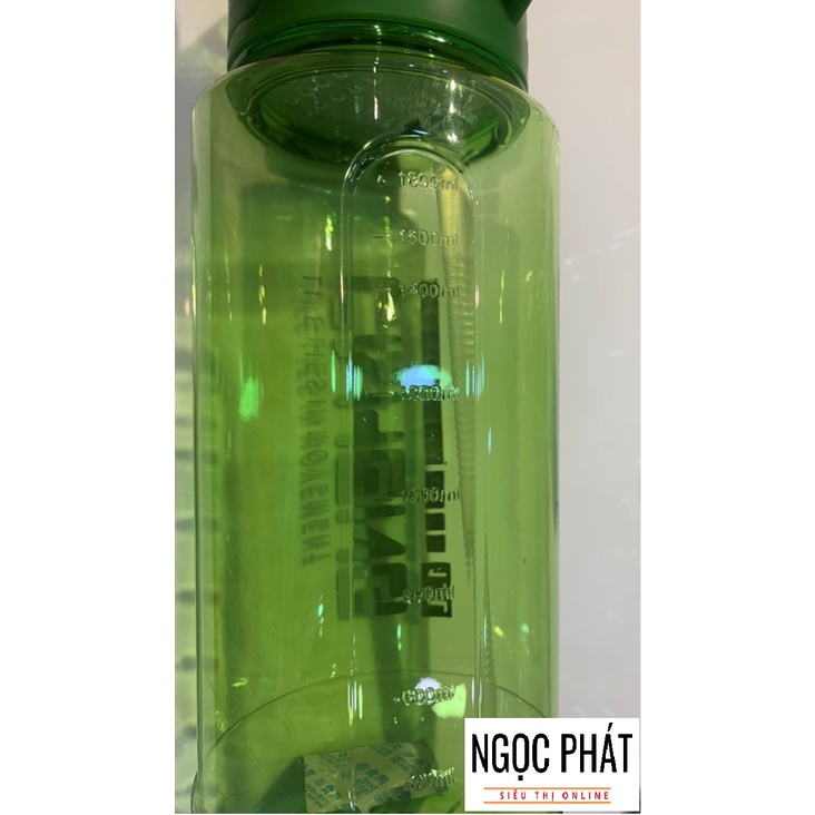 BÌNH NƯỚC THỂ THAO DUNG TÍCH 1.8L, CÓ NẮP LẬT, ỐNG HÚT AN TOÀN TIỆN LỢI