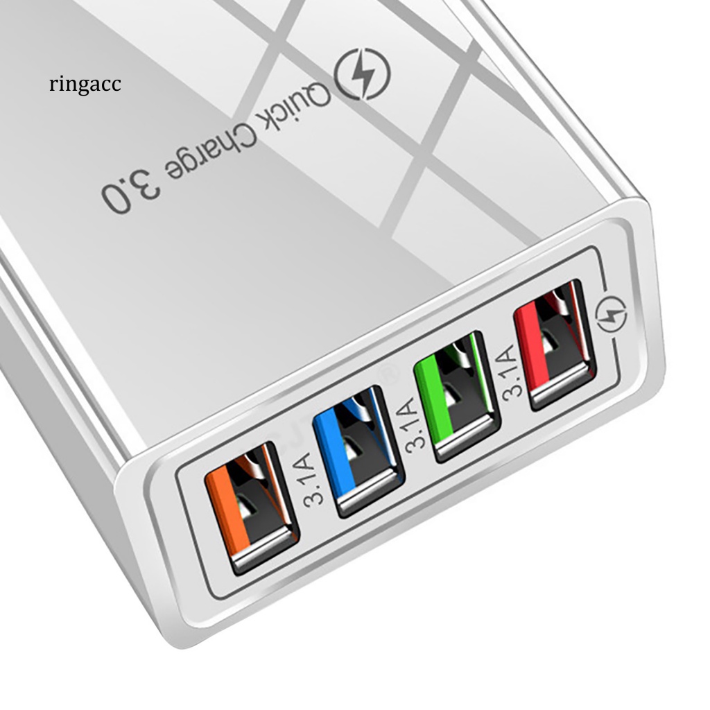 Đầu Sạc Ra 4 Cổng USB Tiện Dụng Chất Lượng Cao