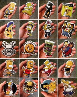 STICKER SIMPSON
