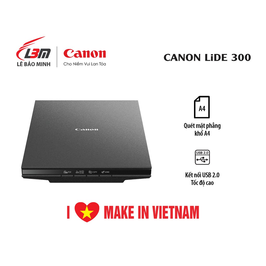 Máy Scan Canon LIDE 300 - Hàng Chính Hãng