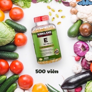 Viên uống Vitamin E Kirkland 500v