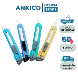 Dao rọc giấy cỡ lớn dài 15cm L803 - dao rọc giấy văn phòng tiện dụng ANKICO