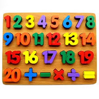 Bảng gỗ nổi chữ cái tiếng việt,chữ số cho bé - ảnh sản phẩm 8