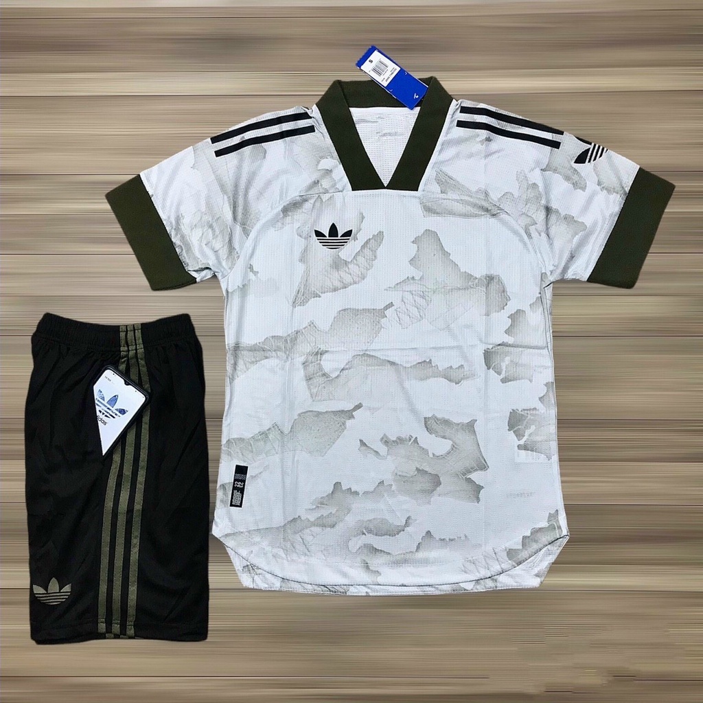 Quần Áo Bóng Đá, Áo Thể Thao Ba Lá A.D.I.D.A.S - Vải Thái Gai Lưới Mềm Thấm Hút Mồ Hôi