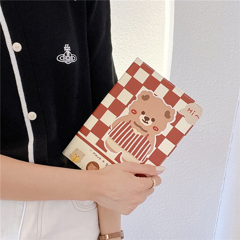 Ốp Máy Tính Bảng Da PU Có Giá Đỡ Cho iPad Mini /Air 1 2/Pro 9.7/4th 5th 6th 2017 2018/7th 8th 9th Gen 2019 2020 2021