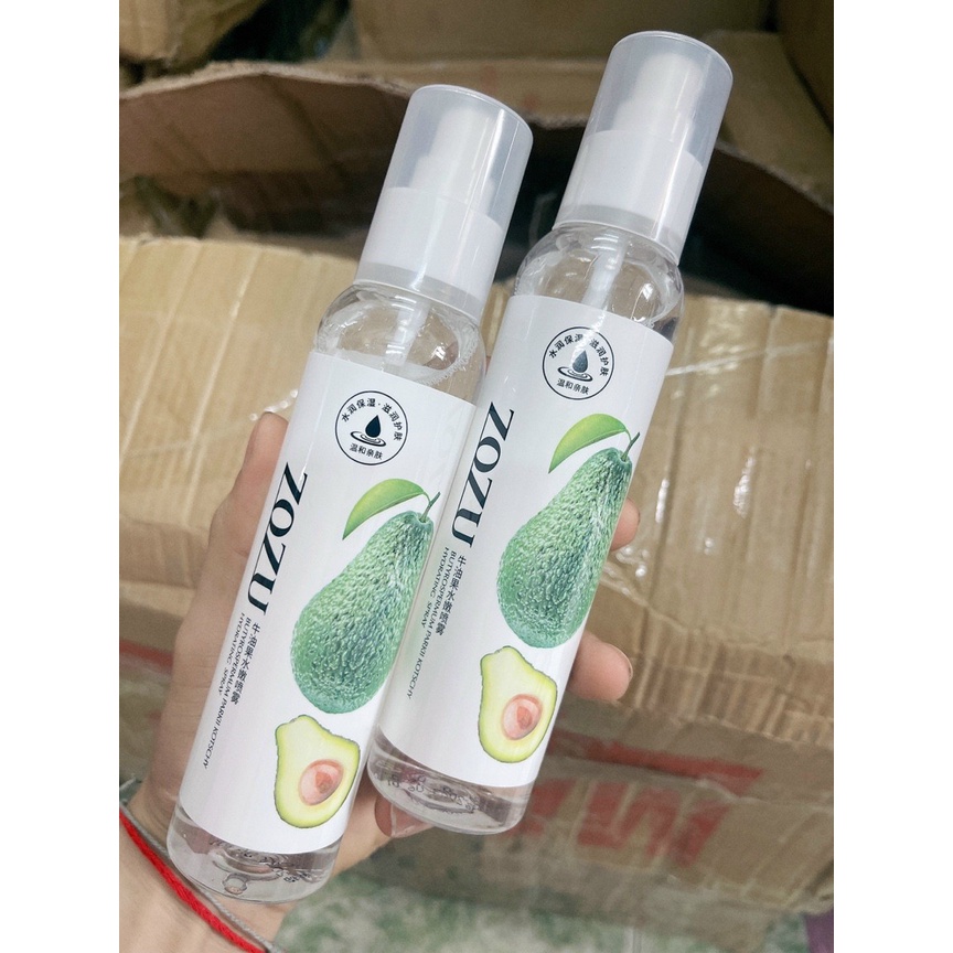 Xịt khoáng tinh chất Bơ Zozu 150ml