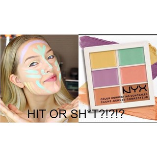 Bảng che khuyết điểm NYX correcting conceal