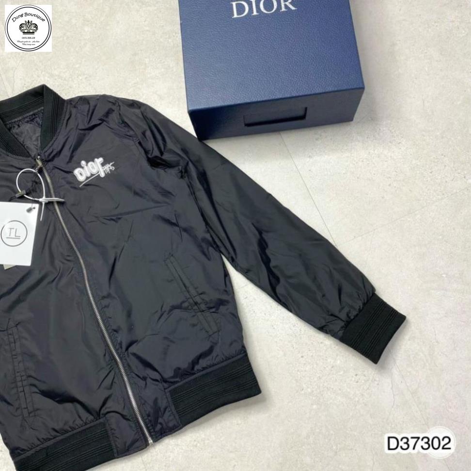 Áo khoác gió nam Dior 2 mặt cực đẹp- Ao khoác nam 2 lớp