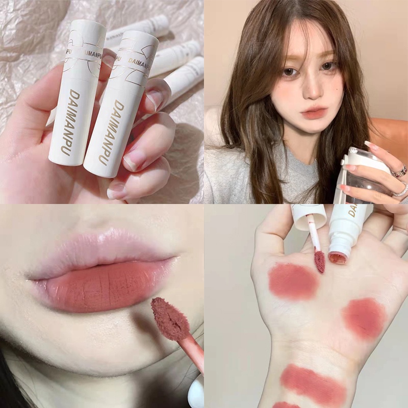 Son Môi Dạng Lỏng Màu Nhung Lì Tự Nhiên Lâu Trôi Phong Cách Hàn Quốc