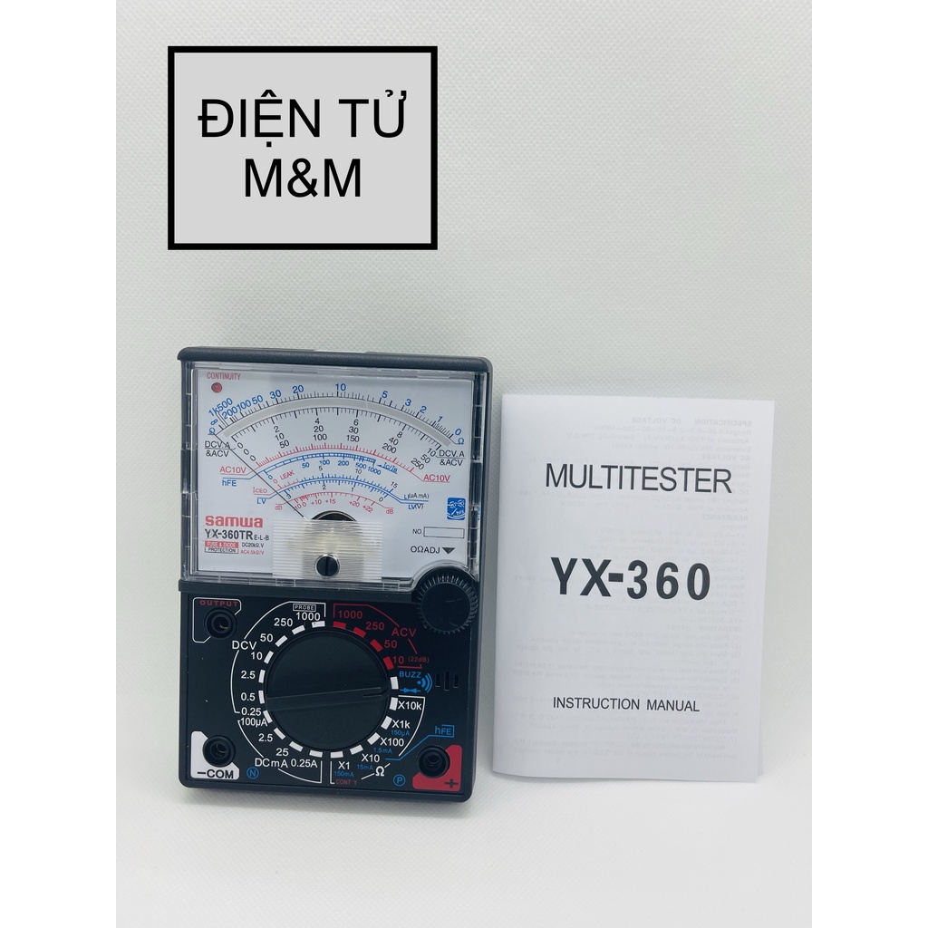 ĐỒNG HỒ ĐO VẠN NĂNG SAMWAI YX-360